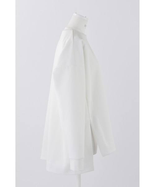 ENFOLD（エンフォルド）の「ダンボール スクエアBOXプルオーバー（Tシャツ/カットソー・レディース・ホワイト/ブラック・38）」の12枚目の写真