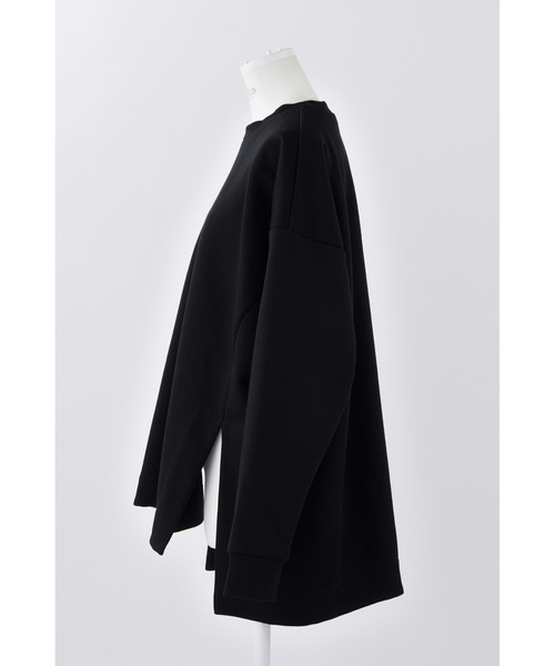 ENFOLD（エンフォルド）の「ダンボール スクエアBOXプルオーバー（Tシャツ/カットソー・レディース・ホワイト/ブラック・38）」の7枚目の写真