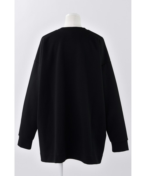 ENFOLD（エンフォルド）の「ダンボール スクエアBOXプルオーバー（Tシャツ/カットソー・レディース・ホワイト/ブラック・38）」の8枚目の写真