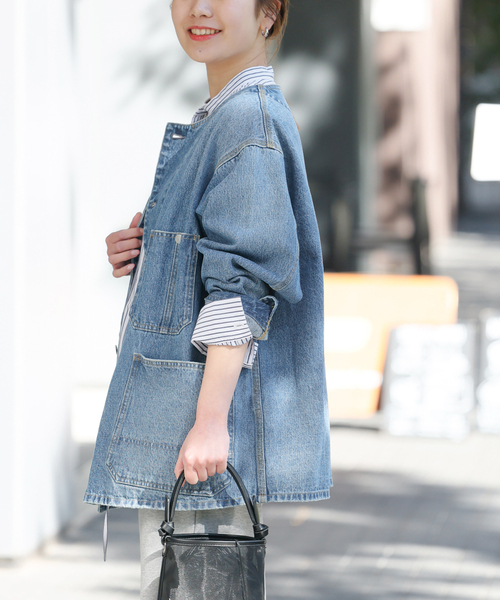 追加2》11.5ozデニムカバーオールジャケット（デニムジャケット