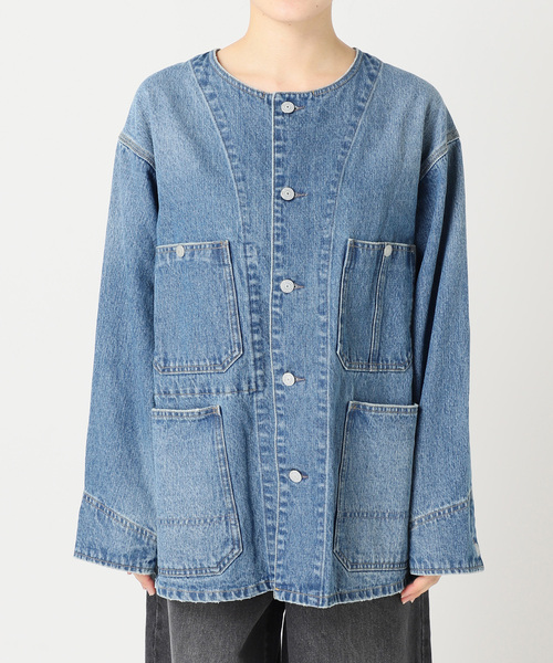 追加2》11.5ozデニムカバーオールジャケット（デニムジャケット