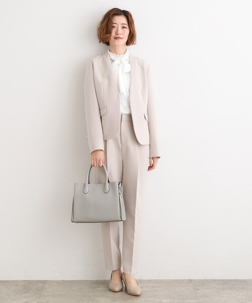 grove（グローブ）の「【人間工学】中仕切り2WAYトート（トートバッグ・レディース・ブラック/ブラウン系その他/ベビーピンク/サックスブルー/ライトグレー・00）」の16枚目の写真