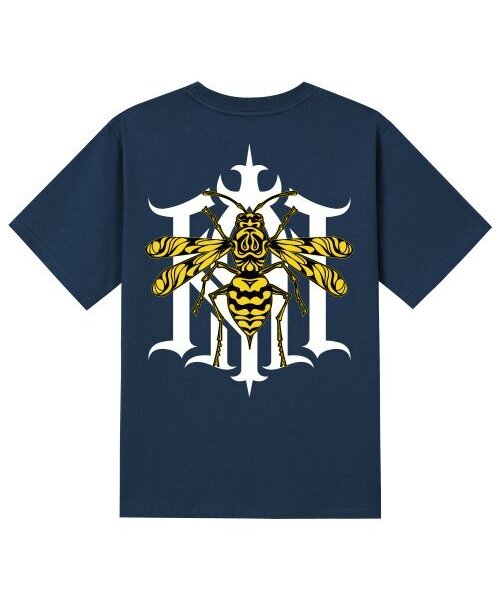 KAN6312(カン6312)の「KTN0023 バンブルビー 半袖Tシャツ - ネイビー(Tシャツ/カットソー・メンズ・その他・LARGE/MEDIUM/SMALL/X-LARGE)」の1枚目の写真
