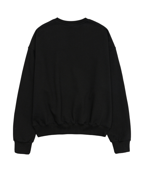 AMESWORLDWIDE（アメスワールドワイド）の「BASIC LOGO SWEATSHIRT BLACK（スウェット・メンズ・その他・SMALL/MEDIUM/LARGE）」の2枚目の写真