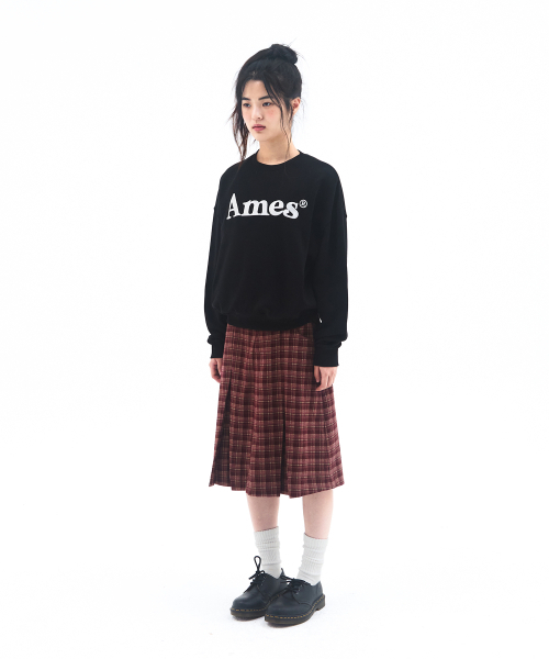 AMESWORLDWIDE（アメスワールドワイド）の「BASIC LOGO SWEATSHIRT BLACK（スウェット・メンズ・その他・SMALL/MEDIUM/LARGE）」の5枚目の写真