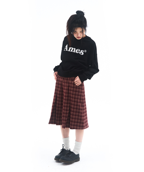 AMESWORLDWIDE（アメスワールドワイド）の「BASIC LOGO SWEATSHIRT BLACK（スウェット・メンズ・その他・SMALL/MEDIUM/LARGE）」の7枚目の写真
