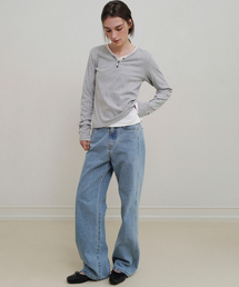 ANDNEEDS（アンドニーズ）の「Rony denim (blue)（デニムパンツ）」