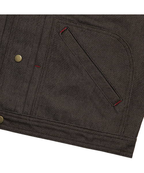 sortie(ソルティ)の「560 Type-2 Denim Trucker Jacket (Brown)(デニムジャケット・メンズ・その他・MEDIUM/LARGE/X-LARGE)」の5枚目の写真
