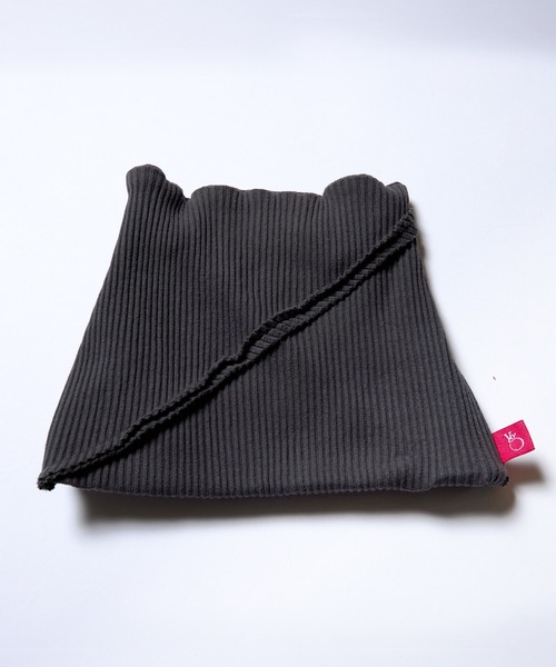 VIRGOwearworks（ヴァルゴウェアワークス）の「TWIST RIB HEADBAND（ニットキャップ/ビーニー・メンズ・ブラック/グレー/チャコールグレー・FREE）」の5枚目の写真