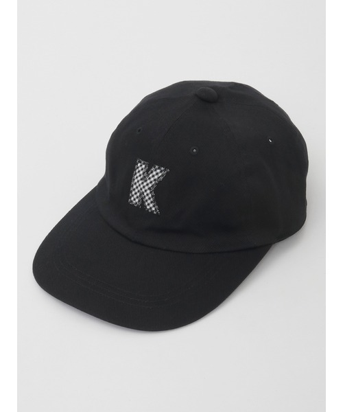 KAPITAL キャピタル　キャプケット 黒 ワークキャップ 希少 フリー　美品 Kロゴアップリケ使いキャップ（キャップ）｜KARL HELMUT（カールヘルム