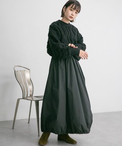 HOUGA/ホウガ】《STUDIOUS別注》Ex.prima frill dress/プリマフリル