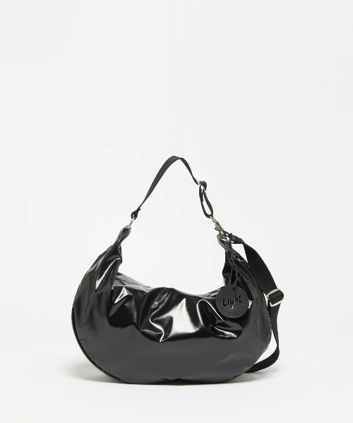 Jack Gomme(ジャックゴム)の「【JACK GOMME】ショルダーバッグ メッセンジャー CHARLIE Sac demi-lune(ショルダーバッグ・レディース・シルバー/ブラック/モカ/インディゴブルー/アイボリー/オリーブ/ライトブルー/レッド/ネイビー/シャンパン・FREE)」の19枚目の写真