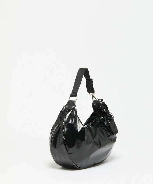 Jack Gomme(ジャックゴム)の「【JACK GOMME】ショルダーバッグ メッセンジャー CHARLIE Sac demi-lune(ショルダーバッグ・レディース・シルバー/ブラック/モカ/インディゴブルー/アイボリー/オリーブ/ライトブルー/レッド/ネイビー/シャンパン・FREE)」の20枚目の写真