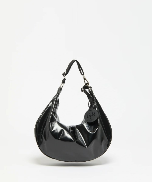 Jack Gomme(ジャックゴム)の「【JACK GOMME】ショルダーバッグ メッセンジャー CHARLIE Sac demi-lune(ショルダーバッグ・レディース・シルバー/ブラック/モカ/インディゴブルー/アイボリー/オリーブ/ライトブルー/レッド/ネイビー/シャンパン・FREE)」の21枚目の写真