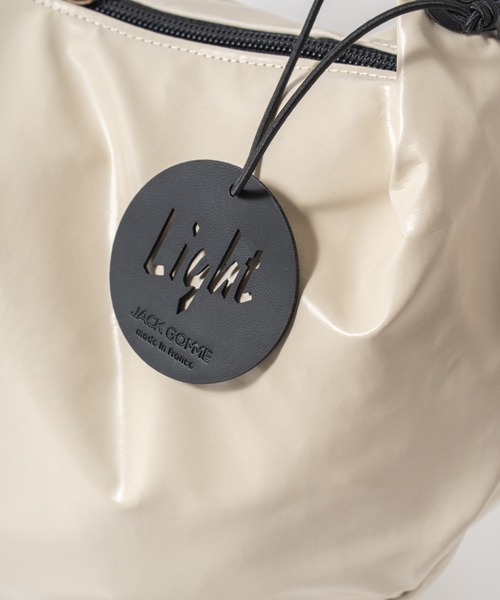 Jack Gomme（ジャックゴム）の「【JACK GOMME】ショルダーバッグ　メッセンジャー　CHARLIE Sac demi-lune（ショルダーバッグ・レディース・シルバー/ブラック/モカ/インディゴブルー/アイボリー/オリーブ/ライトブルー/レッド/ネイビー/シャンパン・FREE）」の13枚目の写真