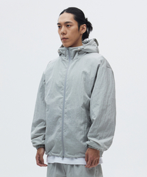 DURT（ ）の「TRAVEL RIPSTOP JACKET (GREY)（ナイロンジャケット）」