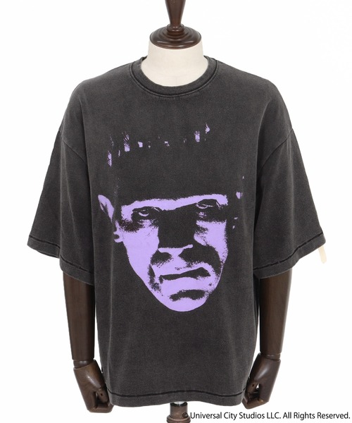 ADAMPATEK/アダムパテック/Frankenstein face print T（Tシャツ