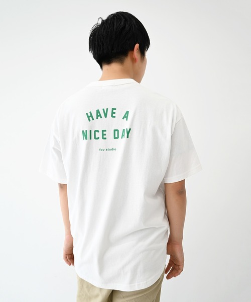 FOV(フォブ)の「FOV/フォブ NICE DAY Tシャツ(Tシャツ/カットソー・レディース・ブラック/チャコールグレー/ホワイト・F)」の5枚目の写真