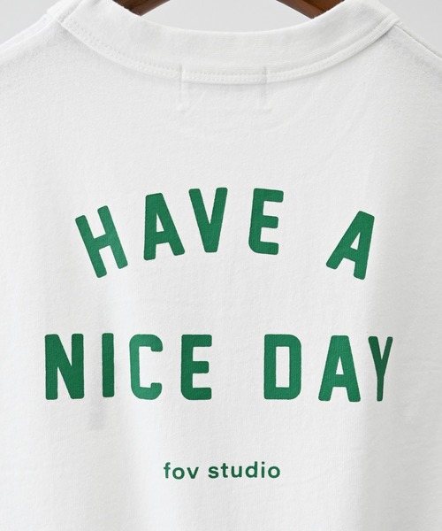 FOV(フォブ)の「FOV/フォブ NICE DAY Tシャツ(Tシャツ/カットソー・レディース・ブラック/チャコールグレー/ホワイト・F)」の8枚目の写真