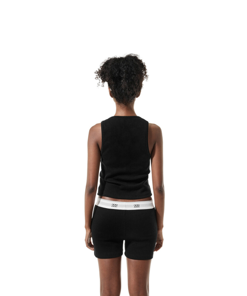 222(イトゥドゥル)の「TOP 010 (BLACK)(Tシャツ/カットソー・レディース・ブラック・FREE)」の3枚目の写真
