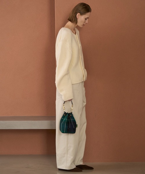 BRADY(ブレディー)の「Brady | ELY WOOL CHECK(ショルダーバッグ・レディース・グリーン系その他/ブルー系その他・ONE)」の3枚目の写真