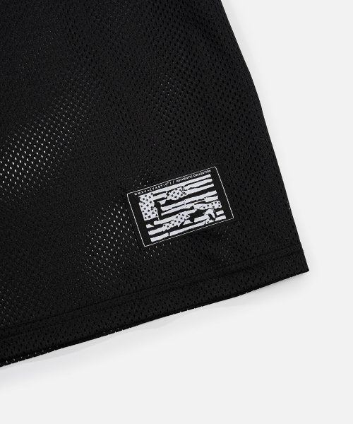 VASTIC(バスティック)の「メッシュフットボールジャージ_ブラック(Tシャツ/カットソー・メンズ・その他・MEDIUM/LARGE/X-LARGE)」の5枚目の写真
