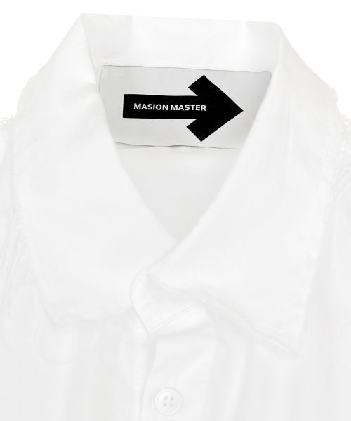 MAISON MASTER(メゾン マスター)の「MM3 ホワイトデッキシャツ(シャツ/ブラウス・メンズ・ホワイト・FREE)」の4枚目の写真