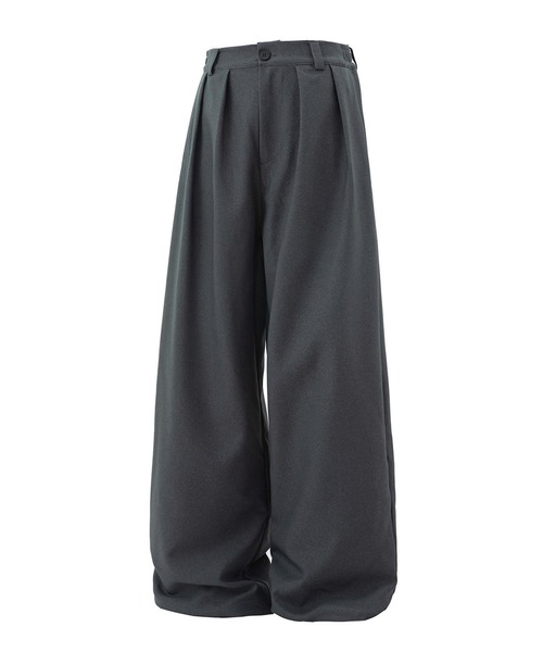 CORPUS TOKYO（コーパス トーキョー）の「ダブルタックワイドスラックス（スラックス・メンズ・グレー/ブラウン/グレイッシュベージュ/ブラック・4/3/2/1）」の7枚目の写真