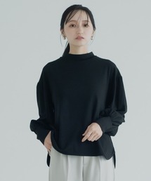小さいサイズ クルーネックブラウス 低身長さん・小柄女性