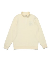 68&BROTHERS シックスティーエイトアンドブラザーズ / emb Old B Half Zip Sweat