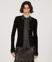 PRANK PROJECT | 【2026Spring Pre-Order】ダブルフロントジャージーシャツ / Double Front Shirt(シャツ/ブラウス)