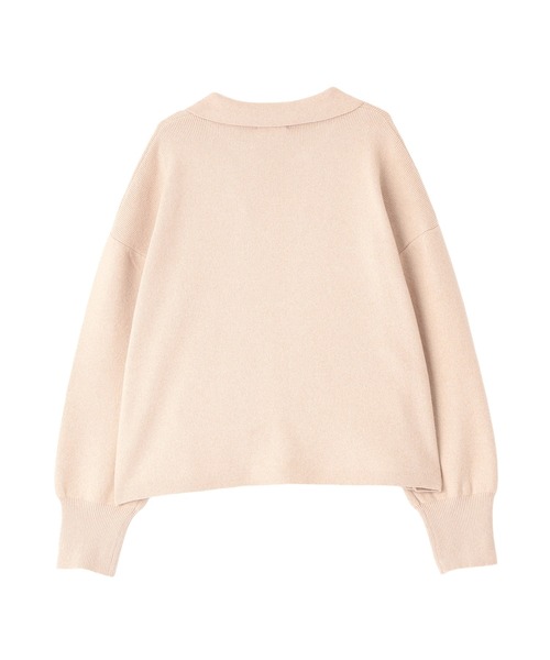 CRAFT STANDARD BOUTIQUE（クラフトスタンダードブティック）の「深Vネックニットプルオーバー ◆（ニット/セーター・レディース・ブラック/ライトベージュ/レッド/ブラウン・FREE）」の7枚目の写真