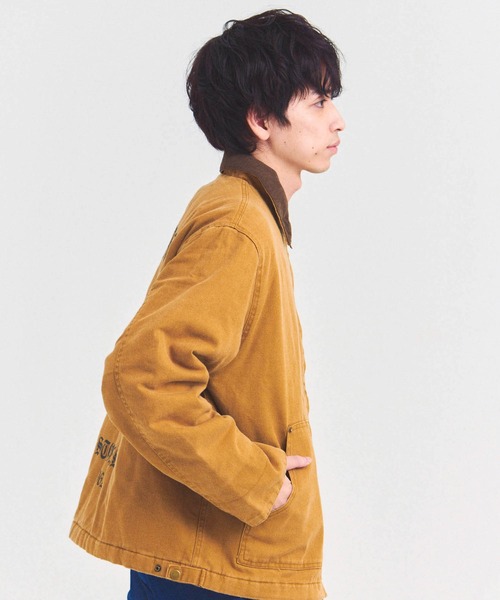 JACKROSE（ジャックローズ）の「B-TRS-バイカラーデトロイト型　ジャケット（その他アウター・メンズ・ブラウン/ブラック・M/L）」の7枚目の写真