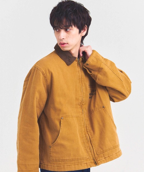 JACKROSE（ジャックローズ）の「B-TRS-バイカラーデトロイト型　ジャケット（その他アウター・メンズ・ブラウン/ブラック・M/L）」の5枚目の写真