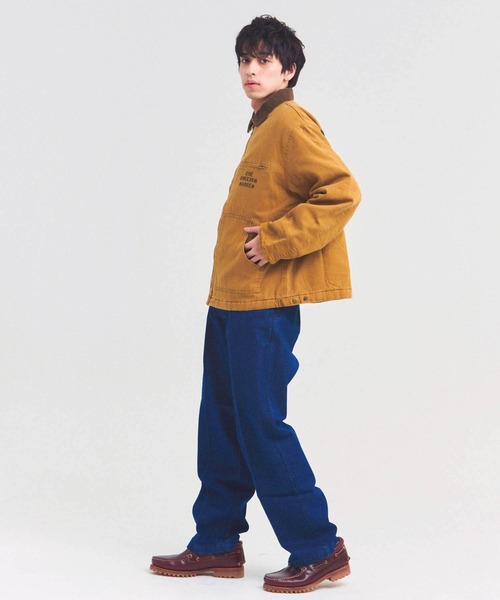 JACKROSE（ジャックローズ）の「B-TRS-バイカラーデトロイト型　ジャケット（その他アウター・メンズ・ブラウン/ブラック・M/L）」の21枚目の写真