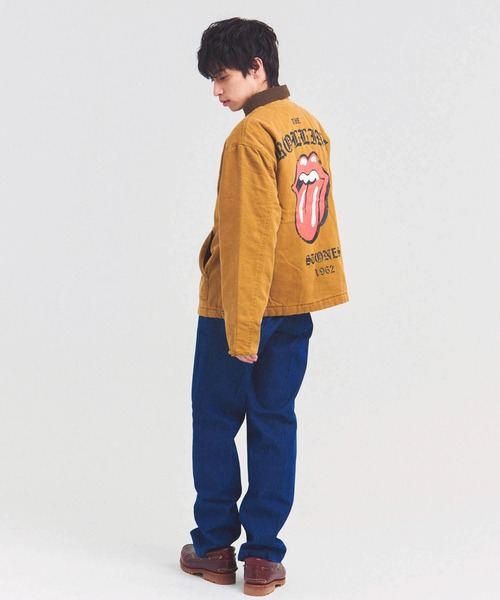 JACKROSE（ジャックローズ）の「B-TRS-バイカラーデトロイト型　ジャケット（その他アウター・メンズ・ブラウン/ブラック・M/L）」の18枚目の写真