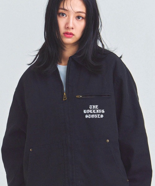 JACKROSE（ジャックローズ）の「B-TRS-バイカラーデトロイト型　ジャケット（その他アウター・メンズ・ブラウン/ブラック・M/L）」の14枚目の写真