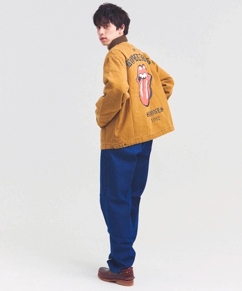 JACKROSE（ジャックローズ）の「B-TRS-バイカラーデトロイト型　ジャケット（その他アウター・メンズ・ブラウン/ブラック・M/L）」の17枚目の写真