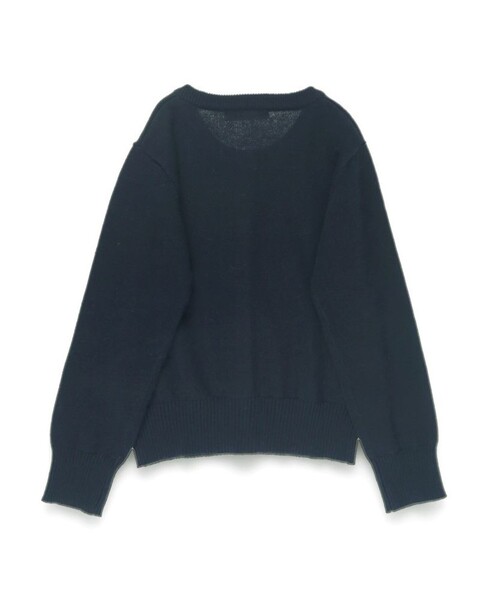 BRANSHES（ブランシェス）の「【フォーマル】ニットカーディガン（カーディガン/ボレロ・キッズ・ネイビー/アイボリー・XL/L/S/M）」の10枚目の写真