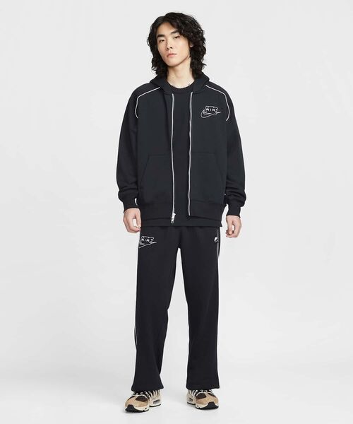 【新品】NIKE エアフリース パーカー セットアップ ★ブラック/Lサイズ NIKE（ナイキ） スウェット セットアップ メンズ 上下 クラブ プル