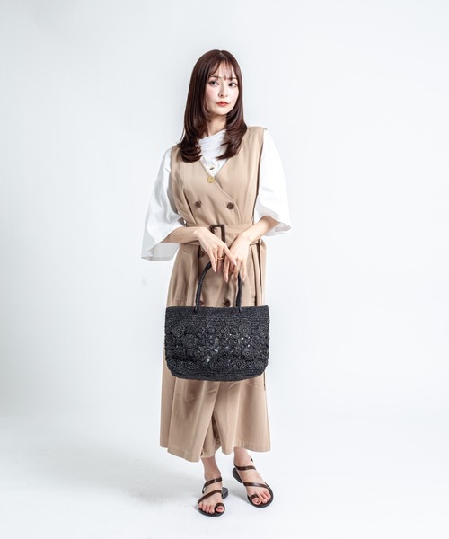 Rivel（リヴェル）の「【NUOVO NICAR/ヌオヴォニカール】トングフラットサンダル（サンダル・レディース・ダークブラウン/ブラック・36/39/37）」の7枚目の写真