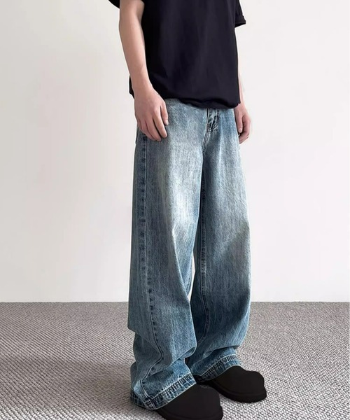 REBALANCE(リバランス)の「ルーズフィットデニム(デニムパンツ・メンズ・A・MEDIUM/LARGE/X-LARGE)」の3枚目の写真