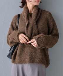 ニット/セーター マフラー」に該当するレディースのトップス