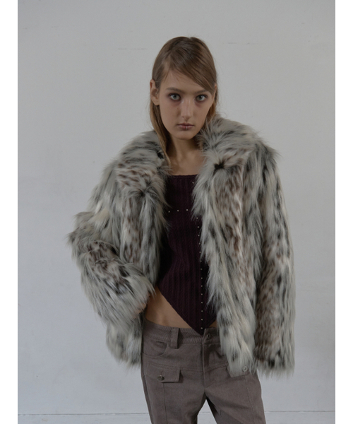 SETUP-EXE（セットアップイーエックスイー）の「FAUX FUR JACKET / MIX（ムートンコート・レディース・その他・OS）」の9枚目の写真