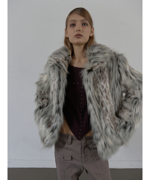 SETUP-EXE（セットアップイーエックスイー）の「FAUX FUR JACKET / MIX（ムートンコート・レディース・その他・OS）」の10枚目の写真