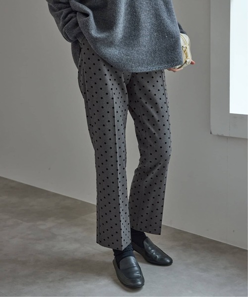 吸湿発熱/追加》CIRCULATE WARM スティックパンツ（スラックス