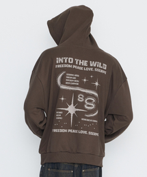 SSERPE（セルぺ）の「インツーザステリーナイト フードパーカー ブラウン（パーカー）」