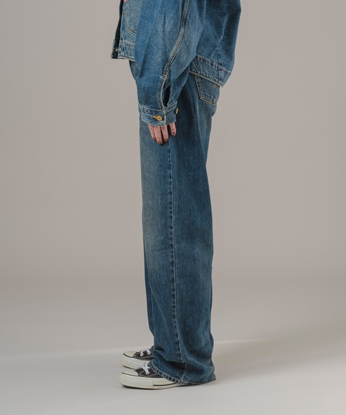 Levi's(リーバイス)の「Levi's/リーバイス SOFT GRUNGE LOW LOOSE(デニムパンツ・レディース・ダークインディゴブルー・23inch/24inch/25inch/26inch/27inch/28inch)」の2枚目の写真
