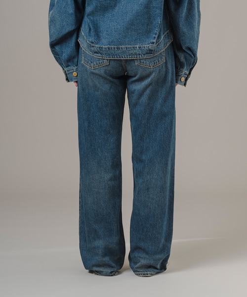 Levi's(リーバイス)の「Levi's/リーバイス SOFT GRUNGE LOW LOOSE(デニムパンツ・レディース・ダークインディゴブルー・23inch/24inch/25inch/26inch/27inch/28inch)」の3枚目の写真