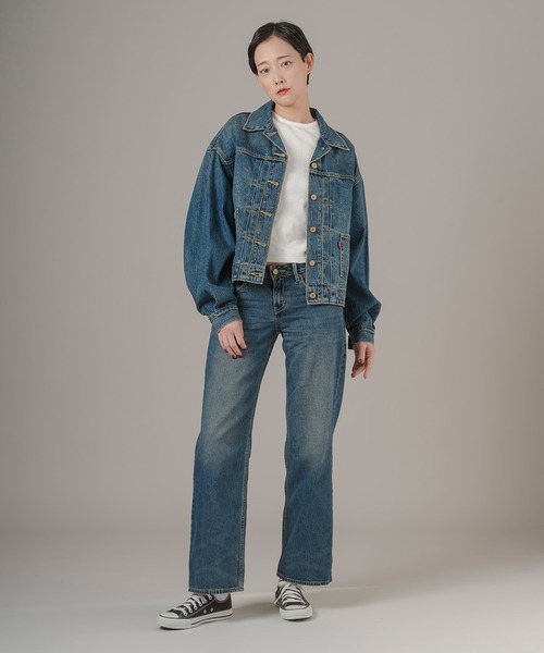 Levi's(リーバイス)の「Levi's/リーバイス SOFT GRUNGE LOW LOOSE(デニムパンツ・レディース・ダークインディゴブルー・23inch/24inch/25inch/26inch/27inch/28inch)」の7枚目の写真